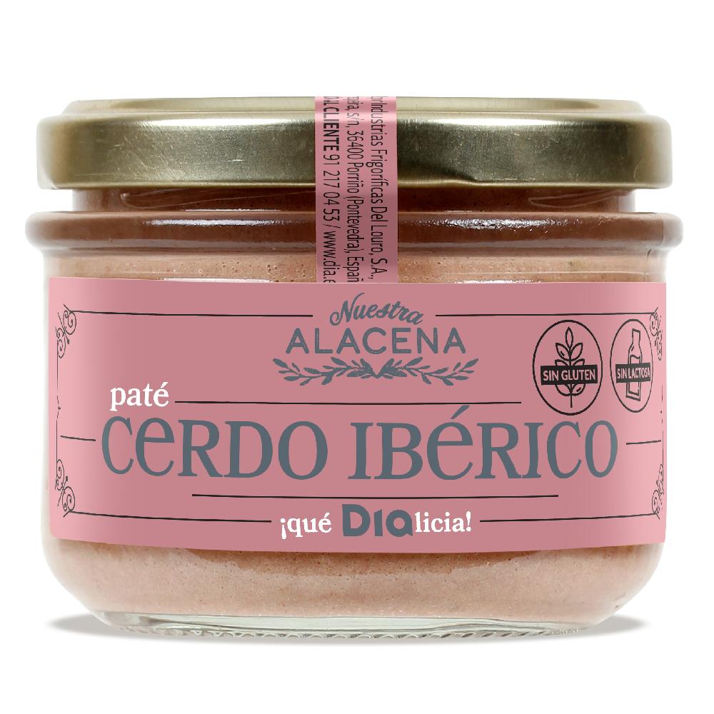 Dia Paté de cerdo ibérico Nuestra Alacena de Dia frasco 125 g
