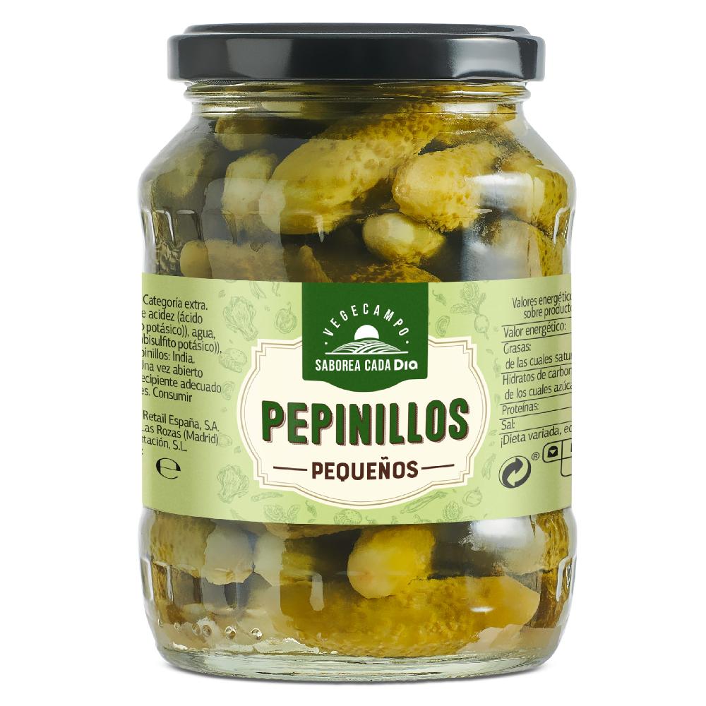 Dia Pepinillos pequeños Vegecampo de Dia frasco 180 g