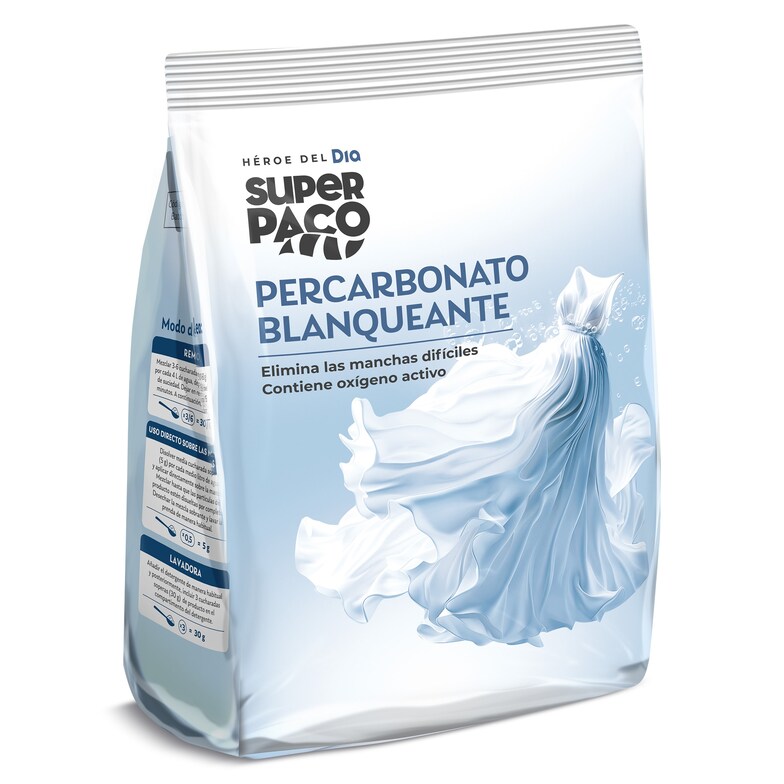Dia Percarbonato Blanqueante Super Paco De Dia Bolsa 750 G