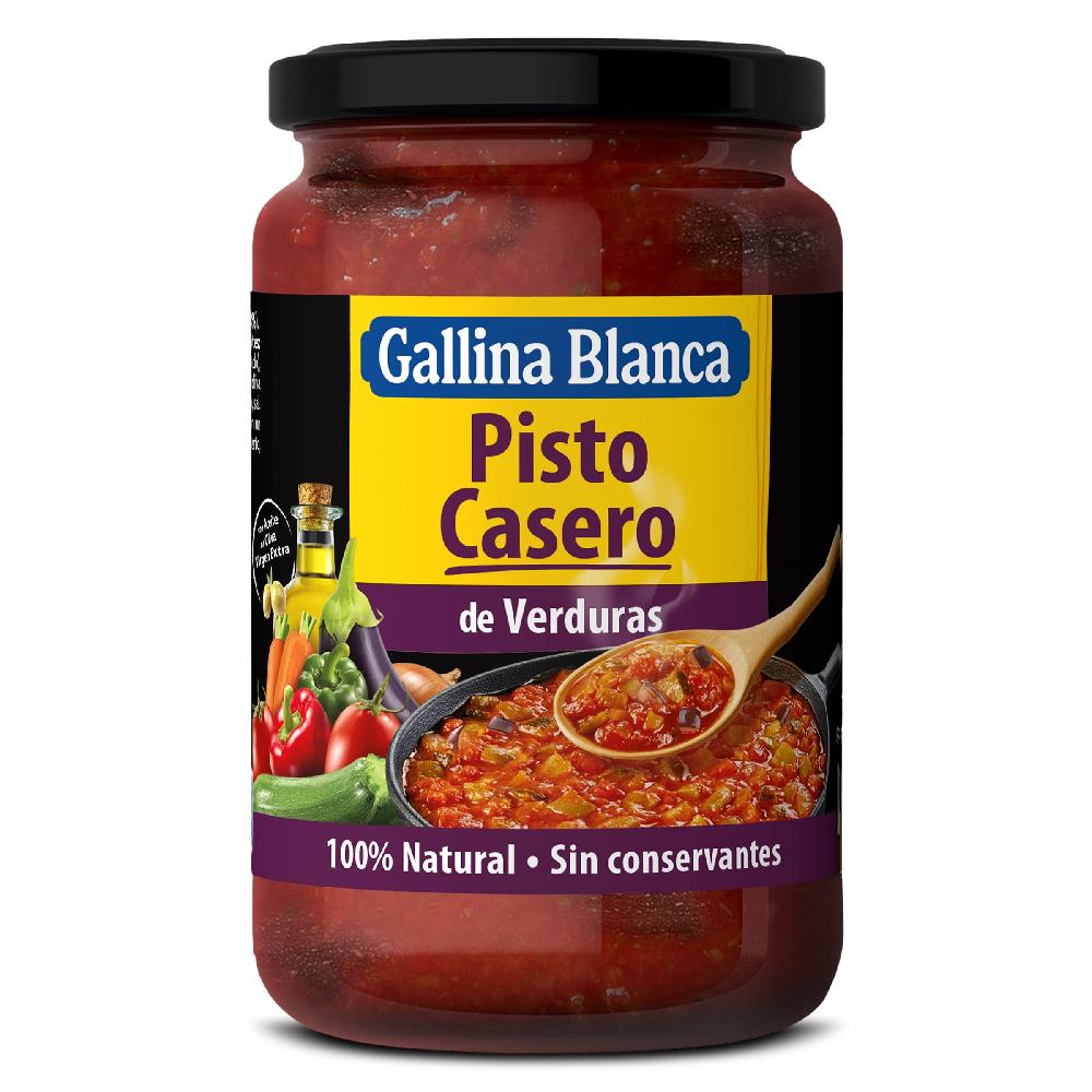 Dia Pisto casero 100% natural Gallina Blanca frasco 325 g