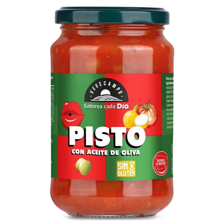 Dia Pisto con aceite de oliva Vegecampo de Dia frasco 350 g
