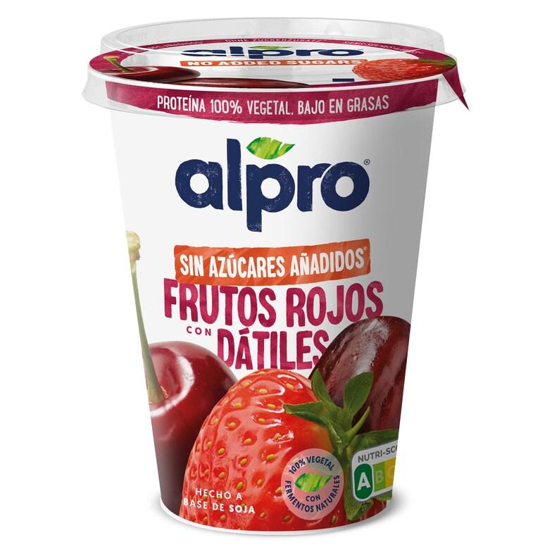 Dia Postre de soja sabor frutos rojos Alpro vaso 400 g