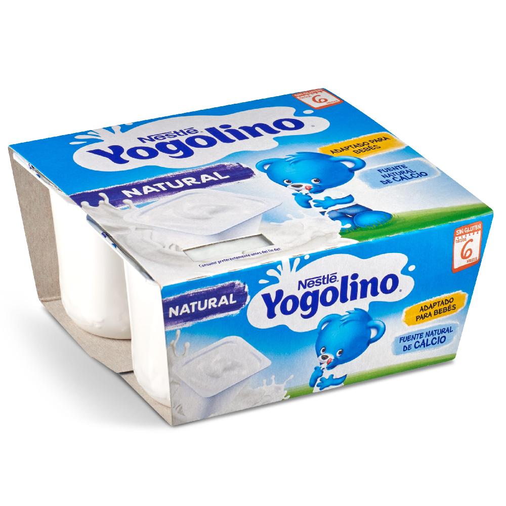 Dia Postre lácteo natural Nestlé Yogolino pack 4 x 100 g