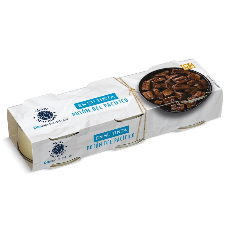 Dia Potón en su tinta Mari Marinera de Dia lata 3 x 51 g