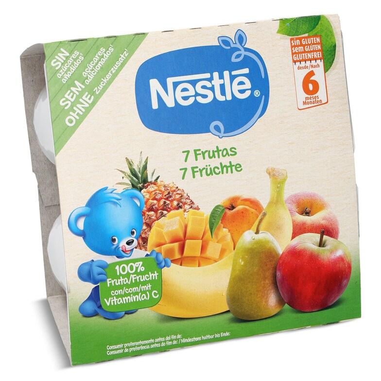 Dia Preparado de 7 frutas sin gluten Nestlé pack 4 x 100 g