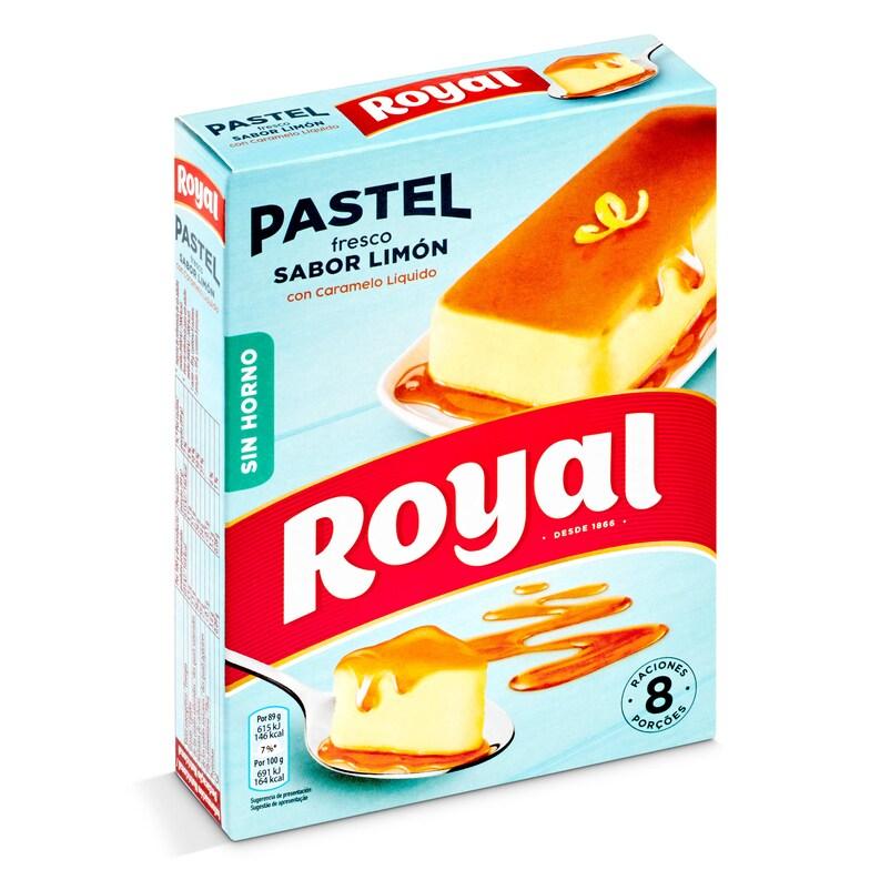 Dia Preparado para pastel fresco sabor limón Royal caja 103 g