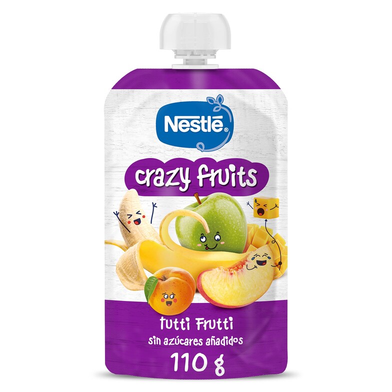 Dia Puré multifrutas crazy fruits Nestlé bolsa 110 g