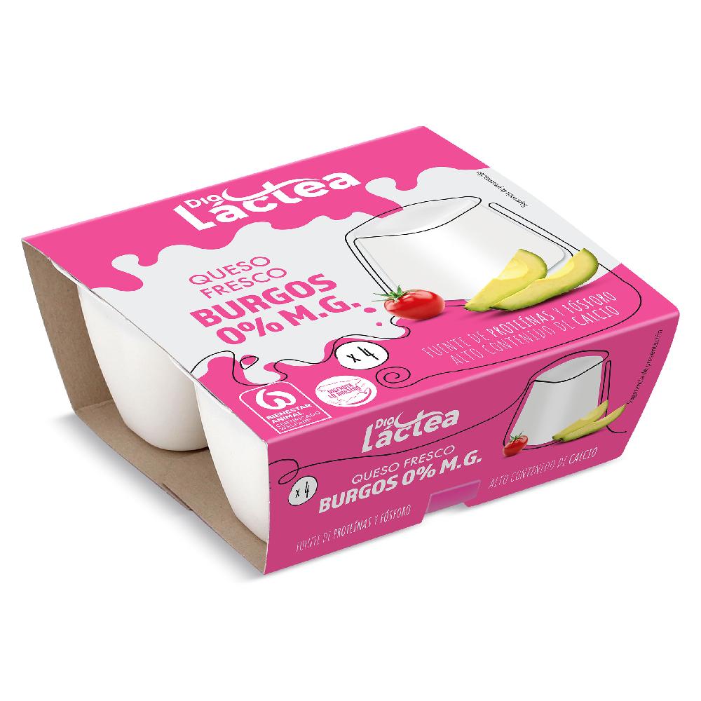 Dia Queso fresco 0% m.g Dia Láctea tarrina 4 x 62.5 g