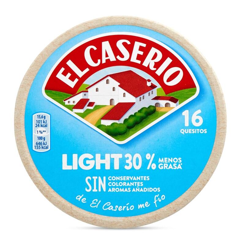 Dia Queso fundido light en porciones El caserío caja 250 g