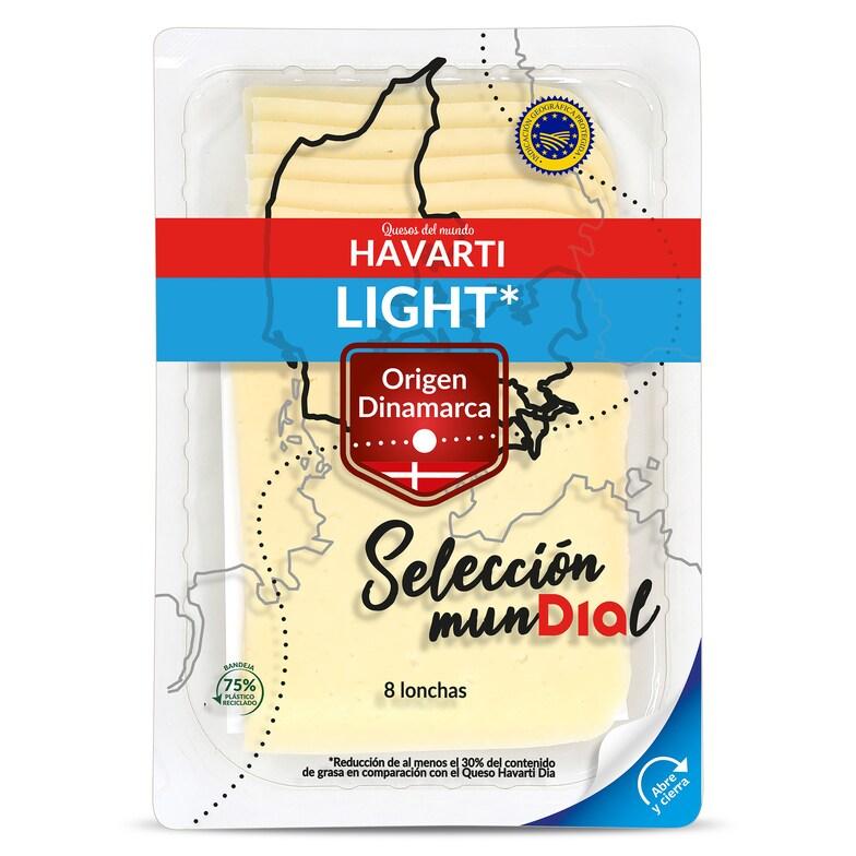 Dia Queso havarti light Selección Mundial de Dia sobre 160 g