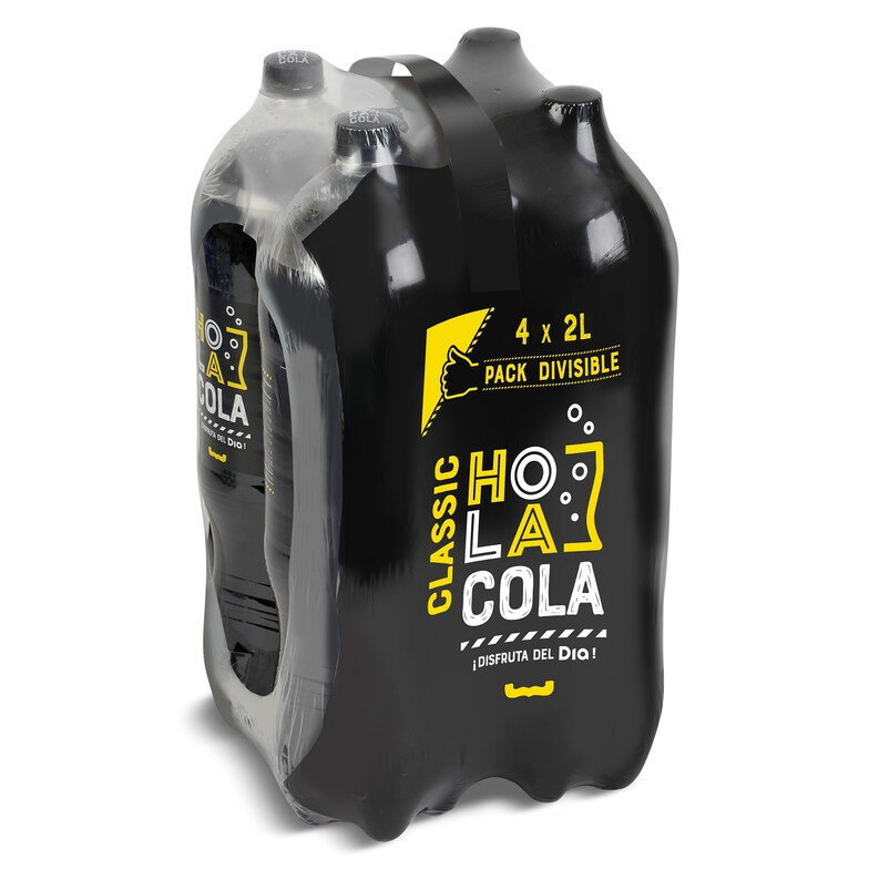Dia Refresco de cola Hola Cola de Dia botella 4 x 2 l