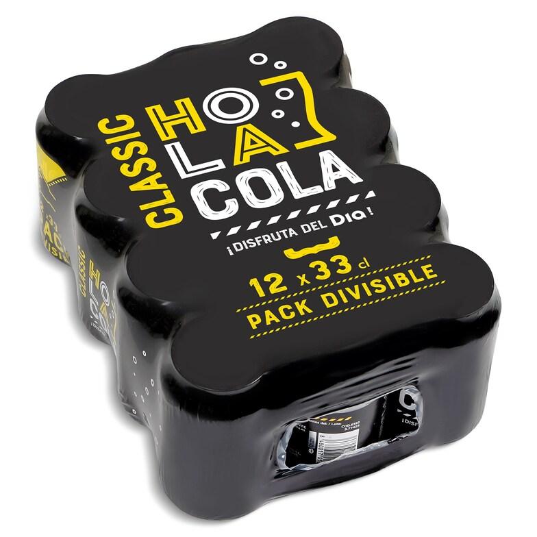 Dia Refresco de cola Hola Cola de Dia lata 12 x 33 cl