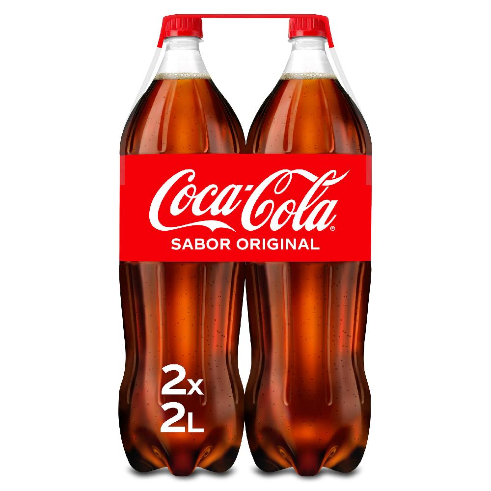 Dia Refresco De Cola Sabor Original Coca-Cola Botella 2 X 2 L