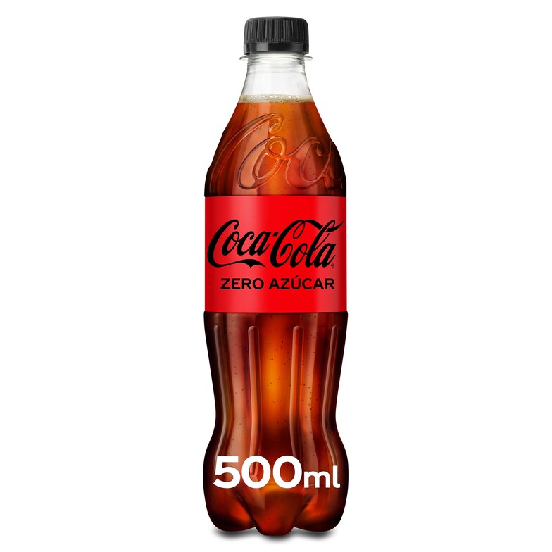 Dia Refresco de cola zero azúcar Coca-Cola botella 50 cl