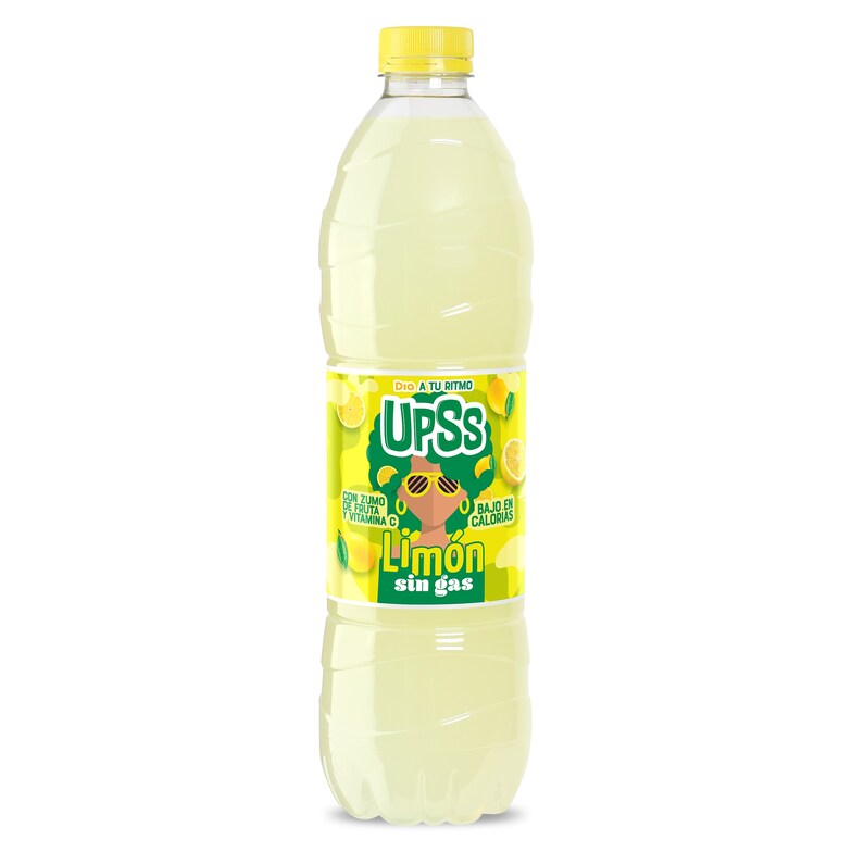 Dia Refresco de limón sin gas Upss Dia botella 1.5 l