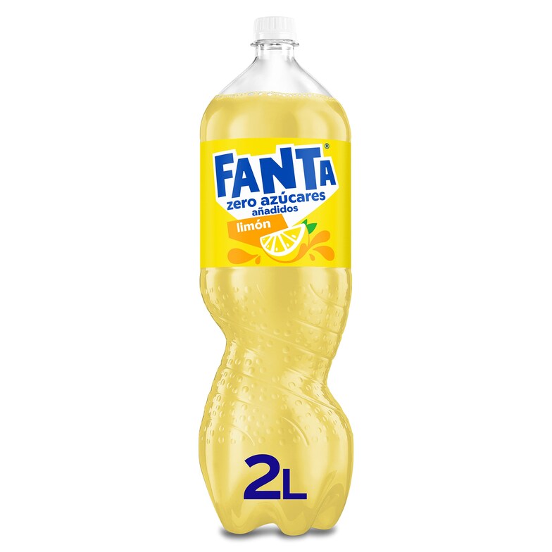 Dia Refresco de limón zero azúcares Fanta botella 2 l