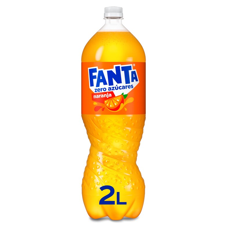 Dia Refresco De Naranja Zero Azúcares Fanta Botella 2 L