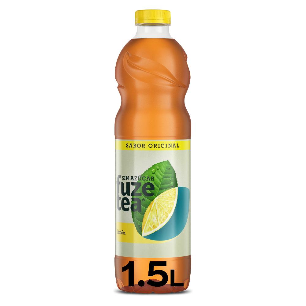 Dia Refresco De Té Limón Sabor Original Sin Azúcar Fuze Tea Botella 1.5 L