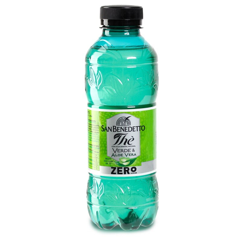 Dia Refresco de té verde con aloe vera zero San Benedetto botella 50 cl