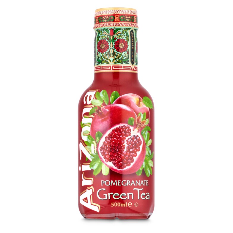 Dia Refresco de té verde con granada Arizona botella 50 cl