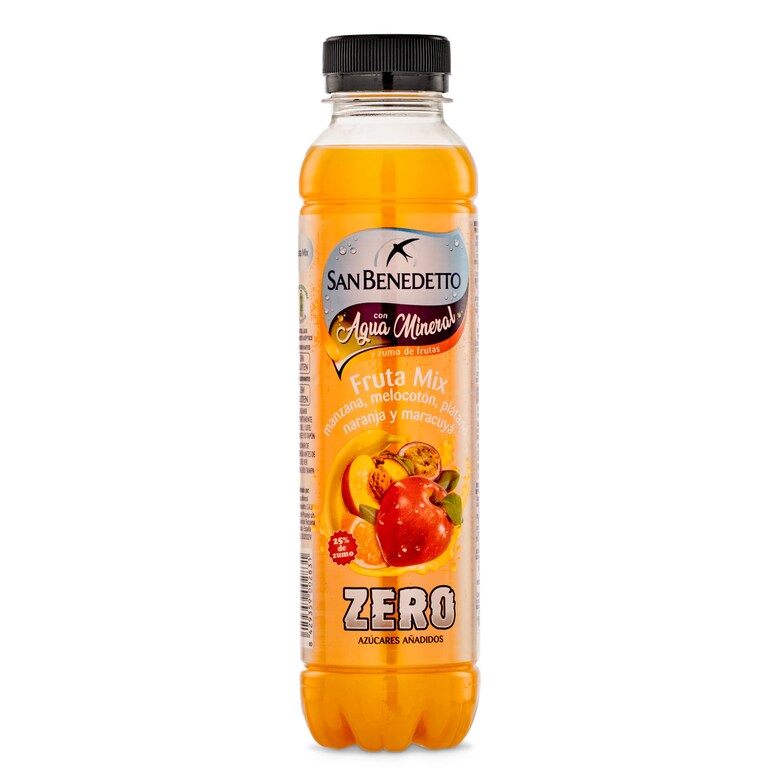 Dia Refresco de zumo de fruta mix zero sin gas San Benedetto botella 40 cl