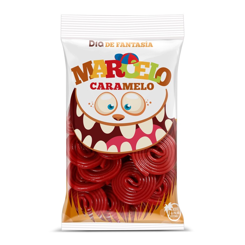 Dia Regaliz rueda rojo Marcelo Caramelo de Dia bolsa 250 g