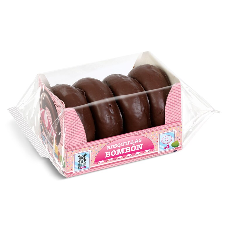 Dia Rosquillas de chocolate El molino de Dia bandeja 240 g