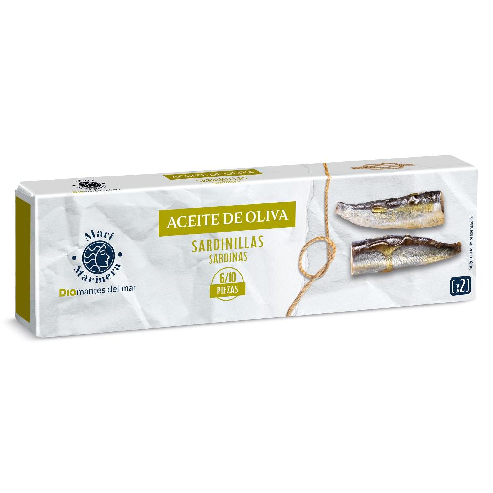 Dia Sardinillas en aceite de oliva Mari Marinera de Dia lata 2 x 62 g