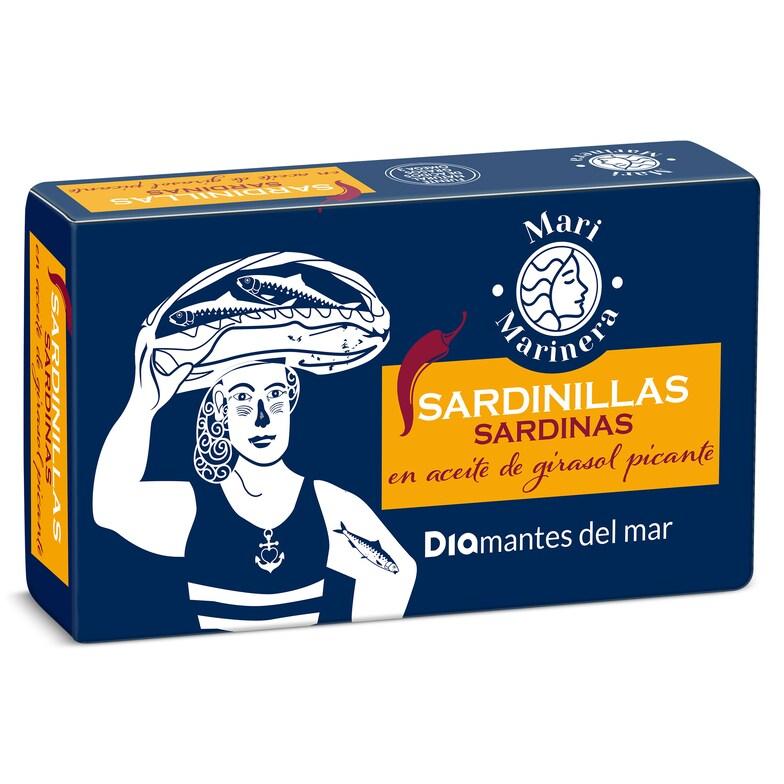 Dia Sardinillas en aceite picante Mari Marinera de Dia lata 62 g