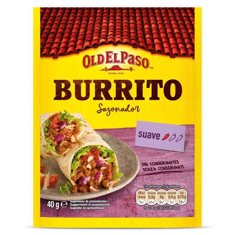 Dia Sazonador para burritos suave Old El Paso sobre 40 g