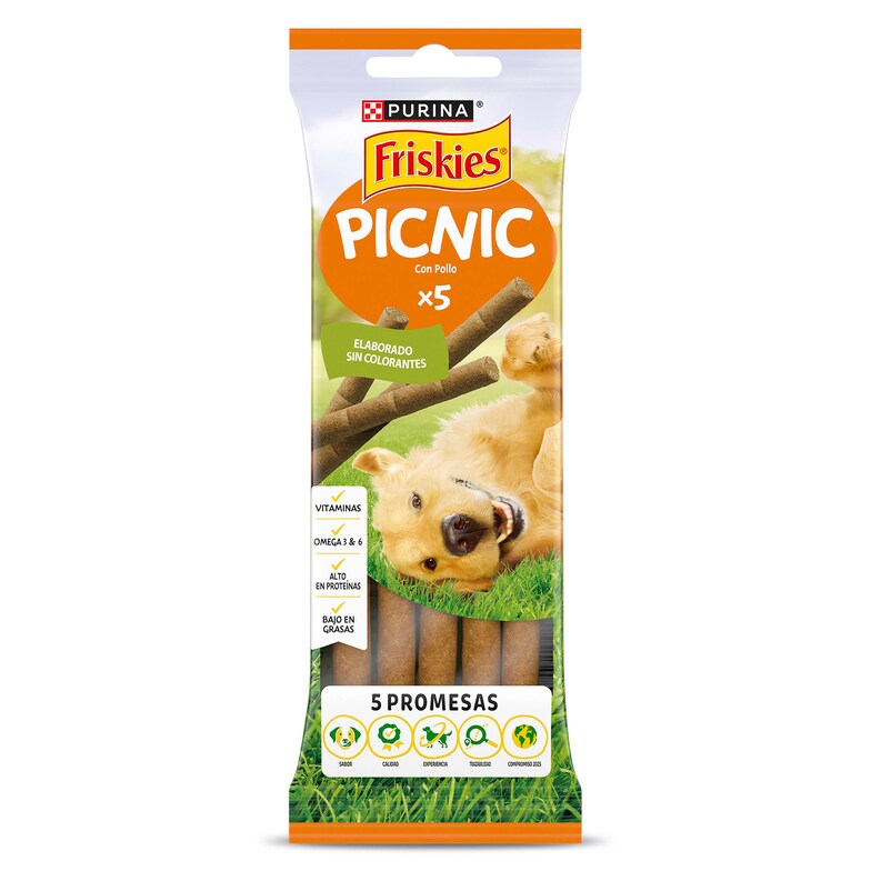 Dia Snack para perros picnic con pollo Friskies bolsa 42 g