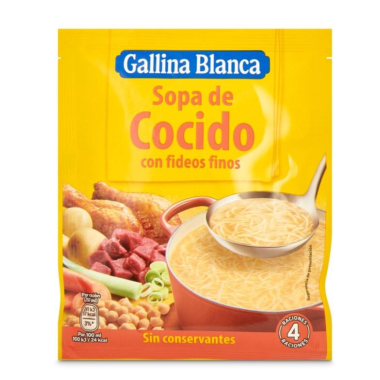Dia Sopa de cocido con fideos Gallina Blanca sobre 72 g