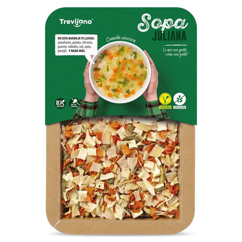 Dia Sopa juliana deshidratada Trevijano bandeja 100 g