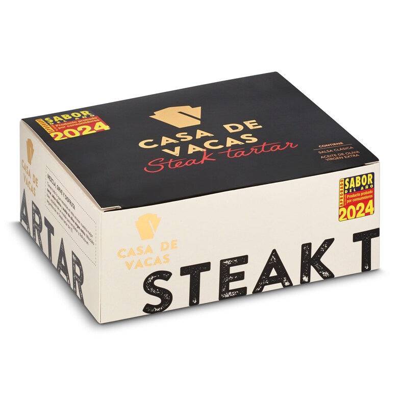 Dia Steak tartar marinado Casa de vacas bandeja 180 g