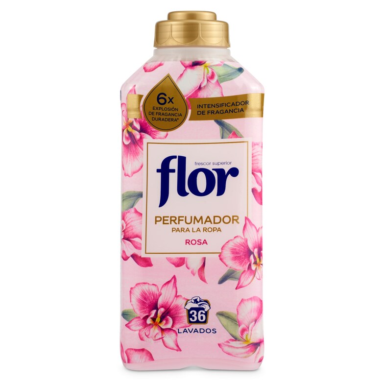 Dia Suavizante Perfumado Rosa Flor Botella 36 Lavados