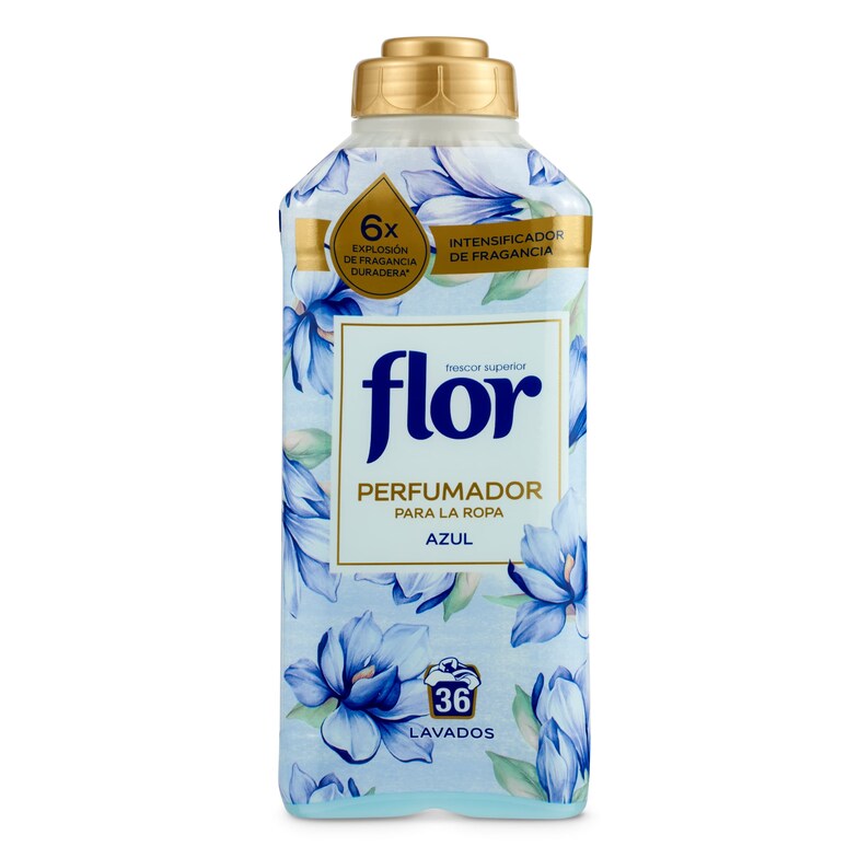Dia Suavizante perfumador azul Flor botella 36 lavados