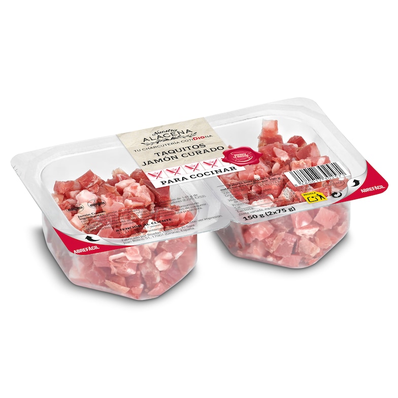 Dia TAQUITOS de Jamón Curado para cocinar Nuestra Alacena de Dia sobre 2 x 75 g
