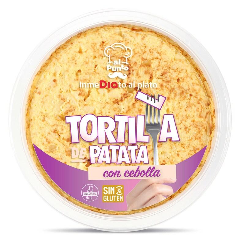 Dia Tortilla de patatas con cebolla Al Punto Dia bandeja 600 g