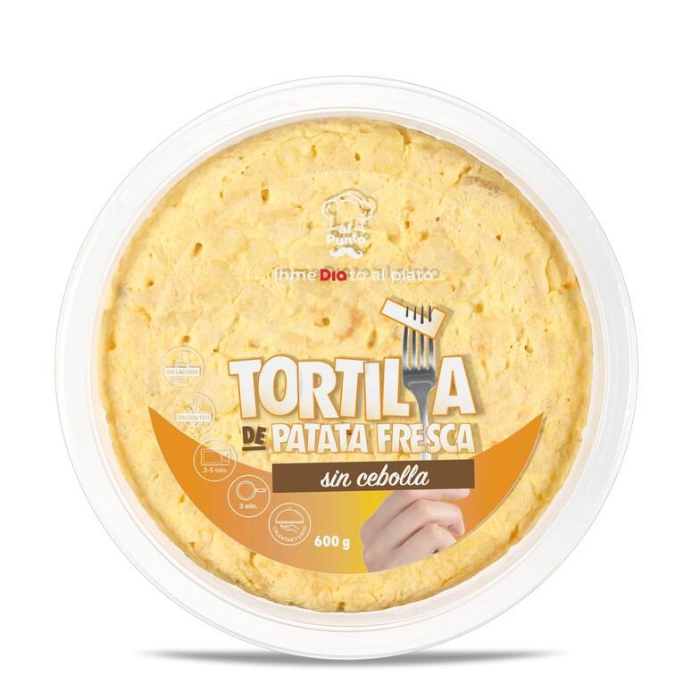 Dia Tortilla de patatas sin cebolla Al Punto Dia bandeja 600 g