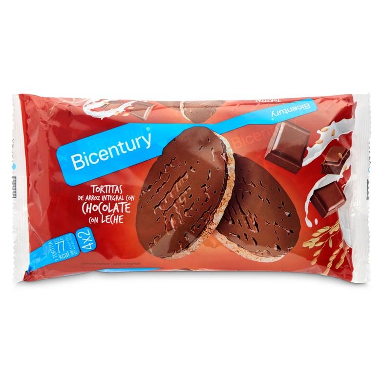 Dia Tortitas de arroz con chocolate con leche Bicentury bolsa 130 g