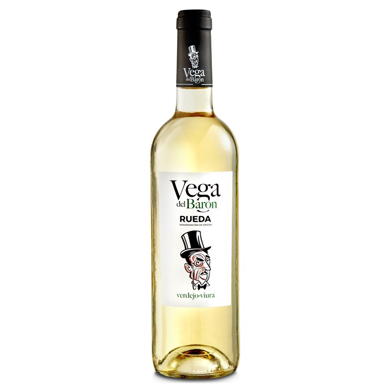 Dia Vino blanco verdejo viura D.O. Rueda Vega del Báron botella 75 cl