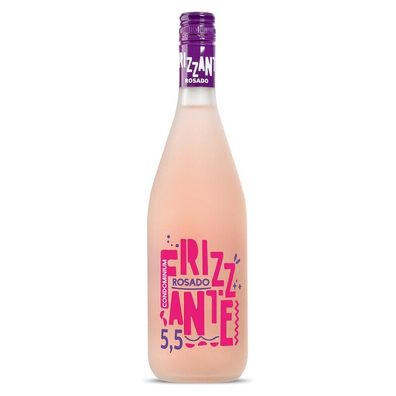 Dia Vino frizzante moscato rosado 5 5º Condominium botella 75 cl