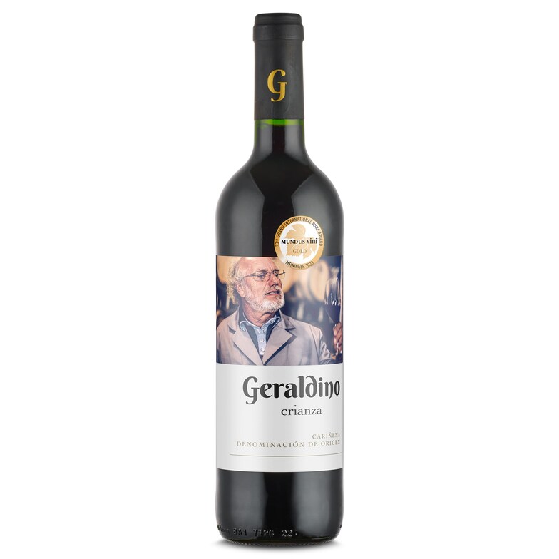 Dia Vino tinto crianza D.O. Cariñena Geraldino botella 75 cl