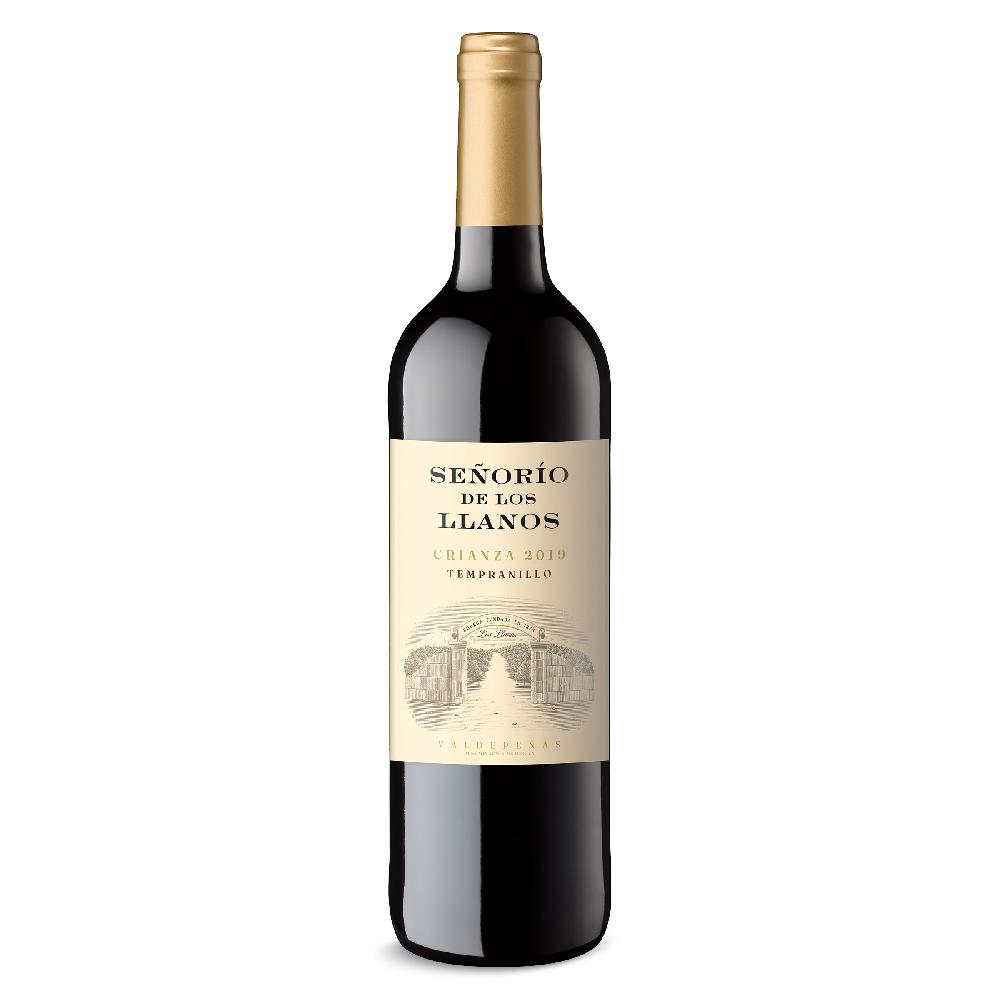 Dia Vino tinto crianza D.O. Valdepeñas Señorío de Los Llanos botella 75 cl
