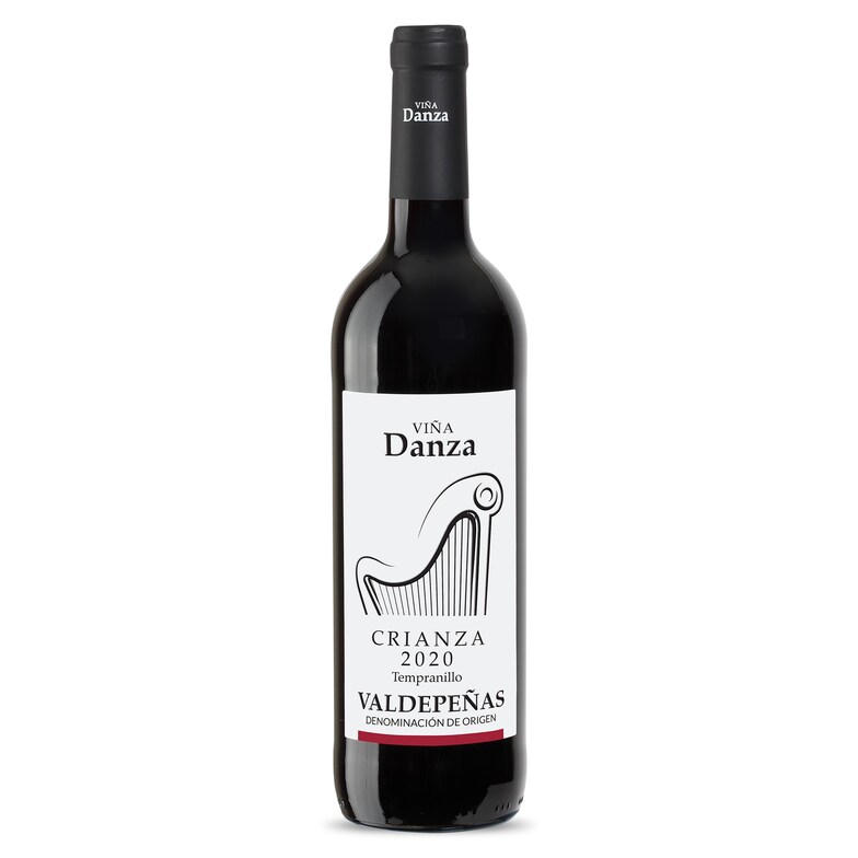 Dia Vino tinto crianza D.O. Valdepeñas Viña Danza botella 75 cl