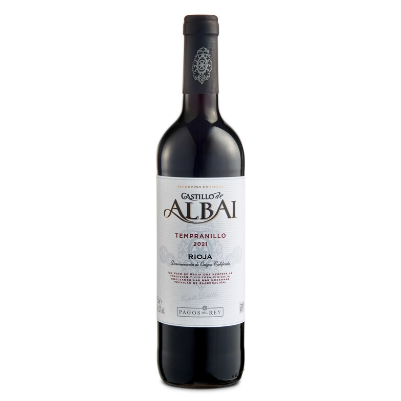 Dia Vino tinto D.O. Rioja Castillo de Albai botella 75 cl