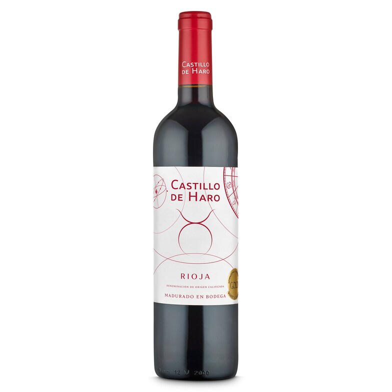 Dia Vino tinto joven madurado D.O. Rioja Castillo de Haro botella 75 cl