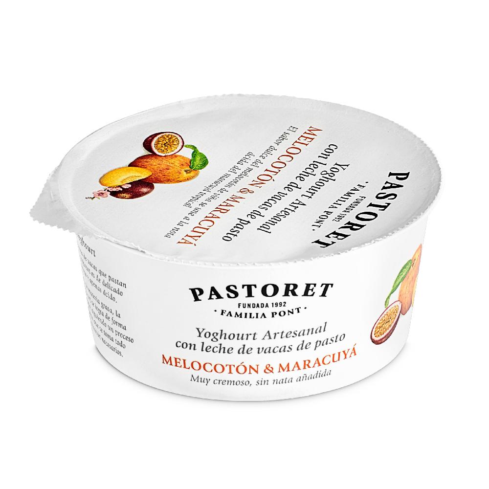 Dia Yogur artesanal con melocotón y maracuyá Pastoret vaso 125 g