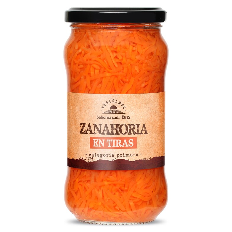 Dia Zanahoria en tiras Vegecampo de Dia frasco 180 g