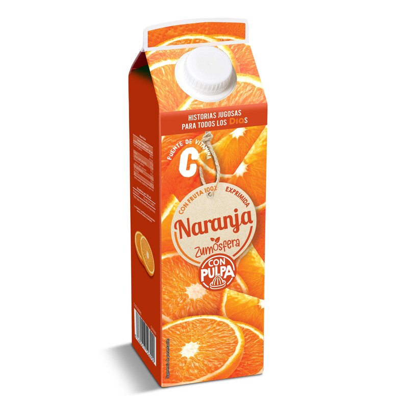 Dia Zumo de naranja 100% con pulpa Zumosfera de Dia brik 1 l